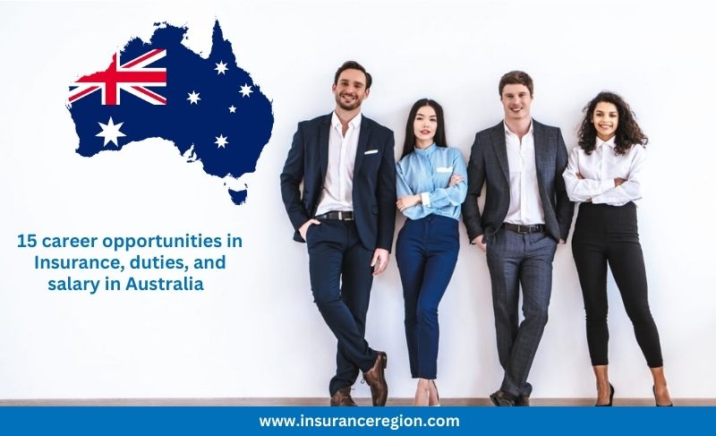 Insurance career in Australia with salaries Australia